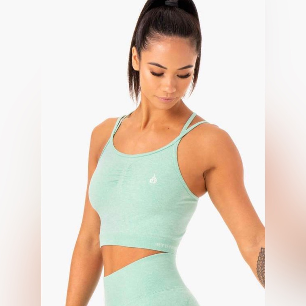 Ryderwear sculpt seamless tank in mint green